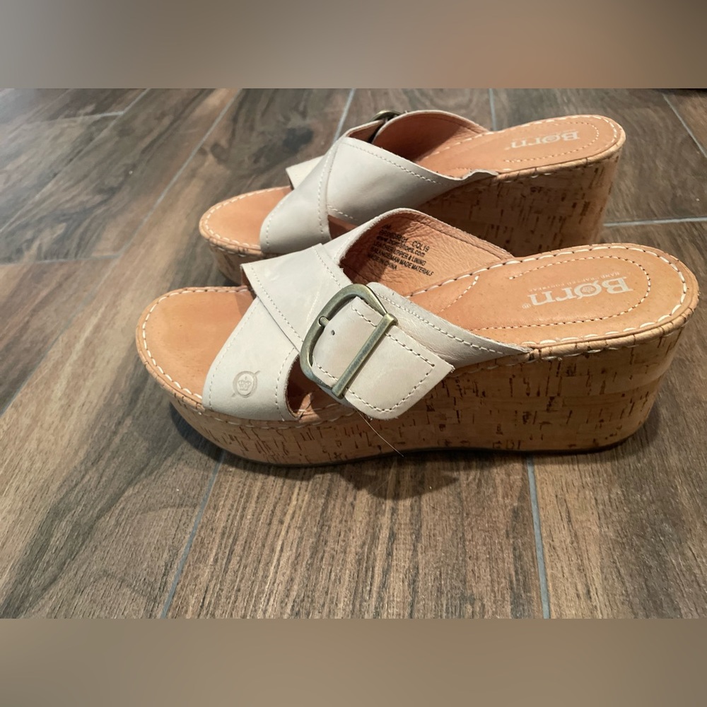 Cream Born Wedges